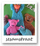 sesamstraat taart
