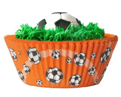 Voetbal cupcakes