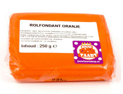 Oranje fondant