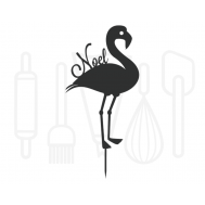  Taarttopper - Flamingo + voornaam, fig. 1 