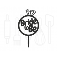  Taarttopper - Bride to be + ring, fig. 1 
