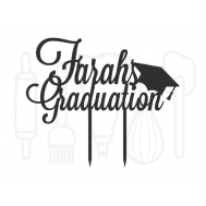  Taarttopper - graduation met hoedje + voornaam, fig. 1 