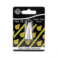  Decorating tip #18 Open star - JEM, fig. 1 