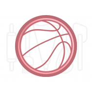  Basketbal uitsteker + stempel - 3D geprint, fig. 1 