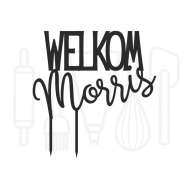 Taarttopper - Welkom + naam, fig. 1 