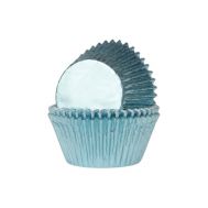  Metallic blauw mini - baking cups (36 st), fig. 1 