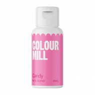  Chocolade kleurstof roze (candy pink) 20 ml - Colour Mill, fig. 1 