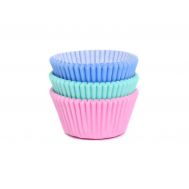  Pastel roze/mintgroen/blauw - Baking cups (75 st), fig. 1 
