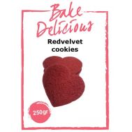  Mix voor red velvet koekjes 250 gr - Bake Delicious, fig. 1 
