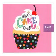  Wenskaart Cupcake happy cake day, fig. 1 