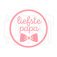  Fondant stempel Liefste papa - 3D Geprint, fig. 1 