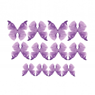  Eetbaar papier vlinders shaded paars - Crystal Candy, fig. 2 