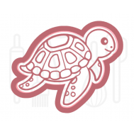  Schildpad uitsteker + stempel - 3D-geprint, fig. 1 