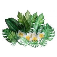  Eetbaar papier tropische bladeren set/17 - Crystal Candy, fig. 2 