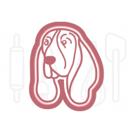  Basset hound uitsteker + stempel - 3D-geprint, fig. 1 