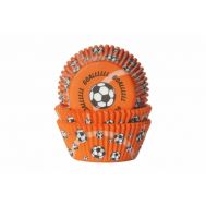  Voetbal (goal!) oranje - baking cups (50 st), fig. 1 
