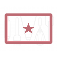  Marokkaanse vlag uitsteker + stempel - 3D-geprint, fig. 1 