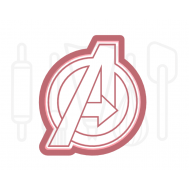  Marvels Avengers logo uitsteker + stempel - 3D-geprint, fig. 2 