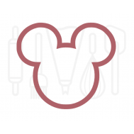  Contour van muis uitsteker - 3D-geprint, fig. 1 