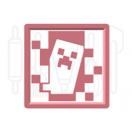  Minecraft creeper uitsteker + stempel - 3D-geprint, fig. 1 