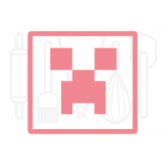  Minecraft creeper hoofd uitsteker + stempel - 3D-geprint, fig. 1 