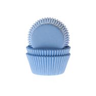  Effen lichtblauw - baking cups (50 st), fig. 1 