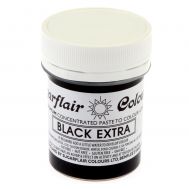  Kleurpasta extra zwart (black extra) 42 gr - Sugarflair, fig. 1 