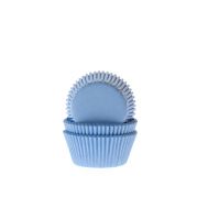  Effen lichtblauw mini - baking cups (60 st), fig. 1 
