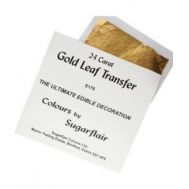  24 Karaat gold leaf transfer - Sugarflair, fig. 1 