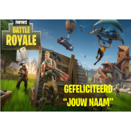  Fortnite Battle Royal - Gefeliciteerd + naam, fig. 1 