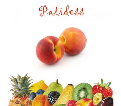  (50% t.h.t. korting) Smaakstof Perzik 120 gr - Patidess, fig. 1 