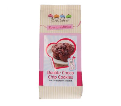  Mix voor double choco chip cookies 400 gr - Funcakes, fig. 1 