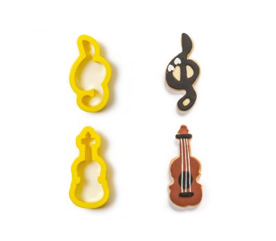  G-sleutel & viool uitsteker set/2 - Decora, fig. 2 