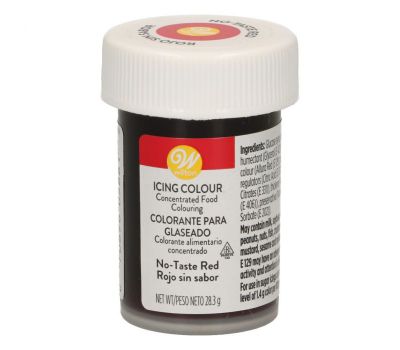  Kleurgel rood zonder smaak (red no taste) kleurstof 28 gr - Wilton, fig. 1 
