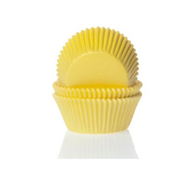  Effen geel mini - baking cups (60 st), fig. 1 