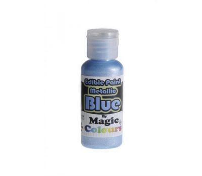  Eetbare verf metallic blauw - Magic Colours, fig. 1 