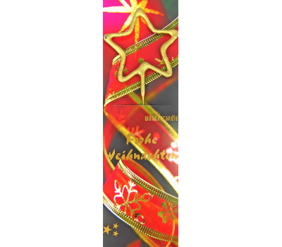  Sterretje Kerst ster goud - Wondercandle, fig. 1 