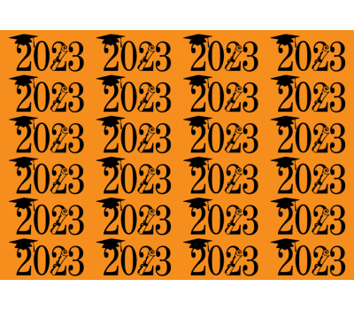  24x "Geslaagd 2023" op Frosty sheet - JouwTaartShop, fig. 14 