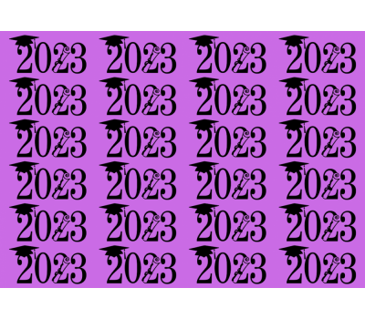  24x "Geslaagd 2023" op Frosty sheet - JouwTaartShop, fig. 15 