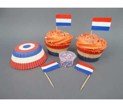  Koningsdag cupcakes pakket, fig. 3 