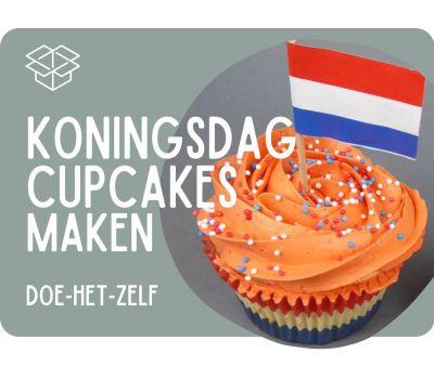  Koningsdag cupcakes pakket, fig. 1 