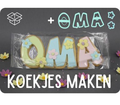  OMA + MAM + MOM koekjes - moederdagpakket, fig. 1 