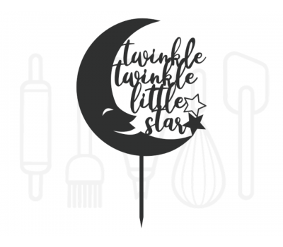  Taarttopper - Twinkle twinkle little star, fig. 1 