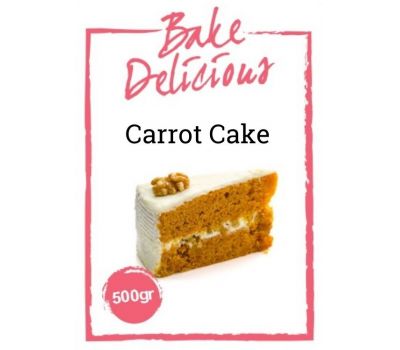  Mix voor Carrot cake 500 gr - Bake Delicious, fig. 1 