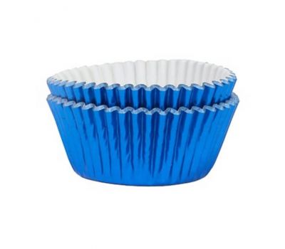  Metallic blauw - Baking cups (30 st) - PME, fig. 1 