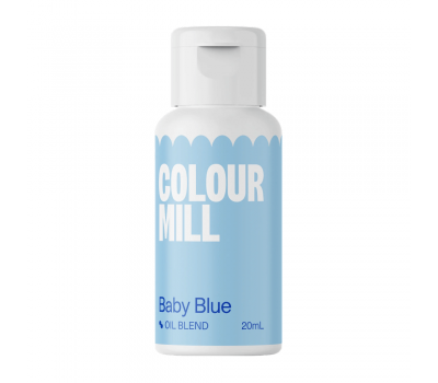  Chocolade kleurstof baby blauw (baby blue) 20 ml - Colour Mill, fig. 1 