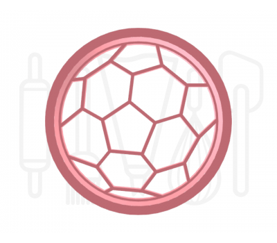  Voetbal uitsteker + stempel - 3D geprint, fig. 1 