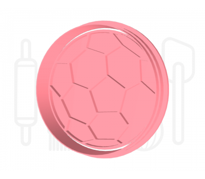  Voetbal uitsteker + stempel - 3D geprint, fig. 2 