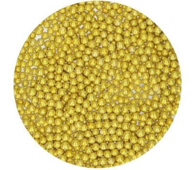  Suikerparels medium metallic goud 80 gr - FunCakes, fig. 2 