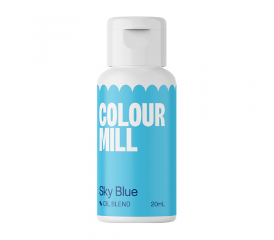  Chocolade kleurstof blauw (sky blue) 20 ml - Colour Mill, fig. 1 
